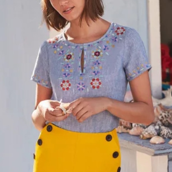Boden | Tops | Boden Laura Linen 